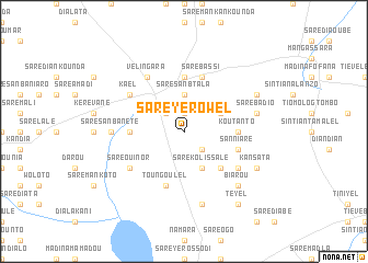 map of Saré Yérowel