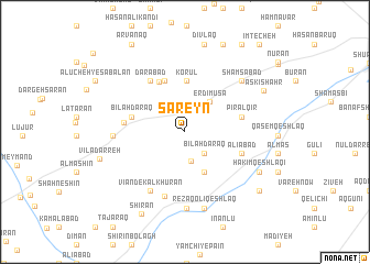 map of Sar ‘Eyn