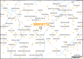 map of Sarfattu
