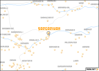 map of Sargarīwām