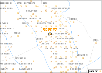 map of Sargezī