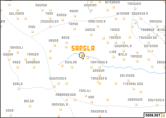 map of Sargla