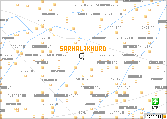 map of Sarhāla Khurd