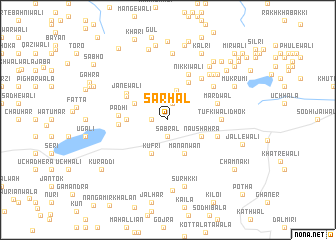 map of Sarhāl