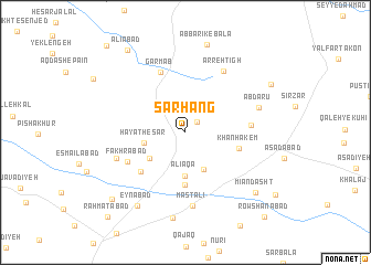 map of Sarhang