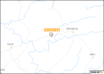 map of Sarhari