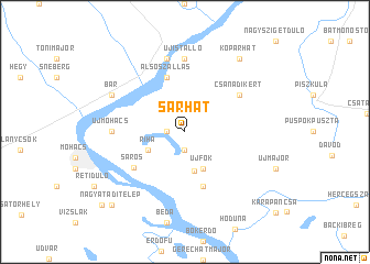 map of Sárhát