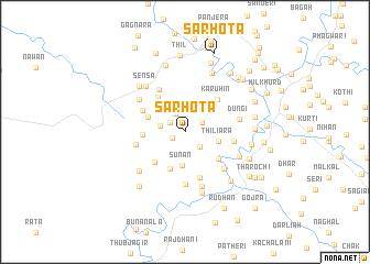 map of Sarhota