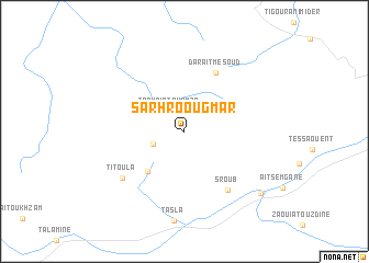 map of Sarhro Ougmar