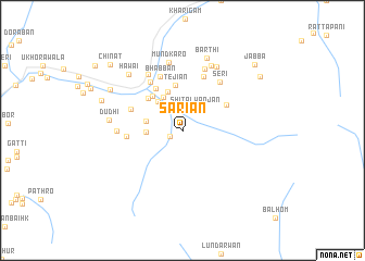 map of Sariān