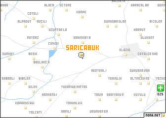 map of Sarıcabük