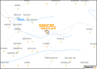map of Sarıcan