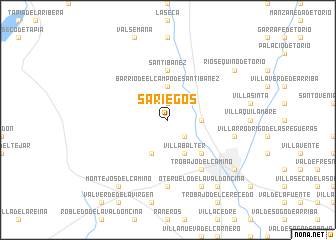 map of Sariegos