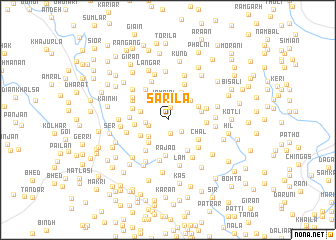 map of Sarīla