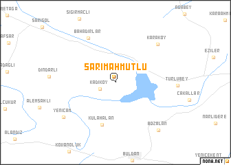 map of Sarımahmutlu
