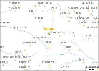 map of Sārīn