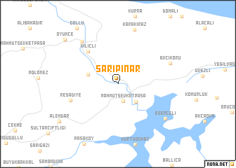 map of Sarıpınar