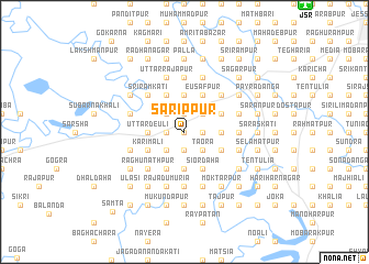 map of Sarippur