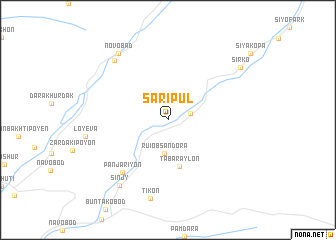 map of Saripulʼ