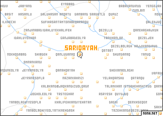 map of Sārī Qayah