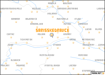 map of Šarišské Dravce