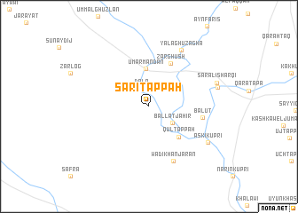 map of Şārī Tappah