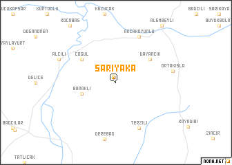 map of Sarıyaka