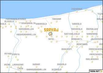 map of Sarkaj