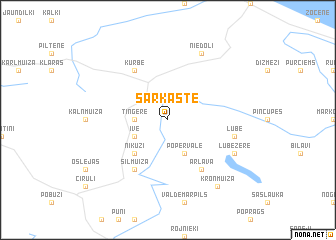 map of Sarkaste
