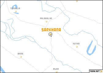 map of Sarkhana