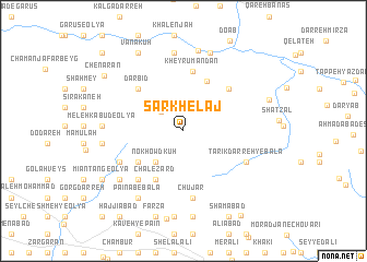 map of Sar Khelaj
