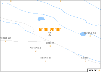 map of Särkivaara