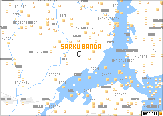 map of Sarkui Bānda