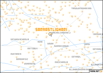 map of Sarmast Lighāri