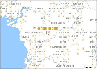 map of Sarmingan