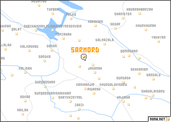 map of Sarmörd