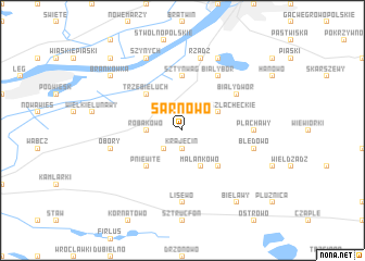 map of Sarnowo