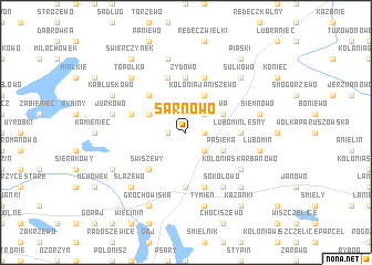 map of Sarnowo