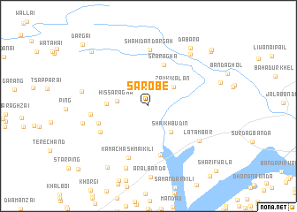 map of Sarobe