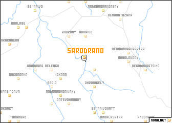 map of Sarodrano