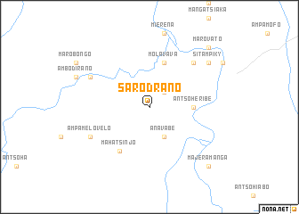 map of Sarodrano