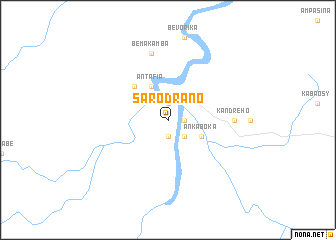 map of Sarodrano