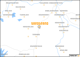 map of Sarodrano