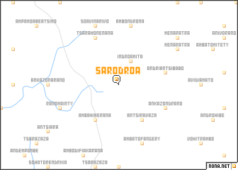 map of Sarodroa