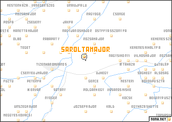 map of Saroltamajor