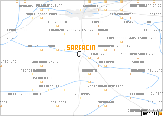 map of Sarracín