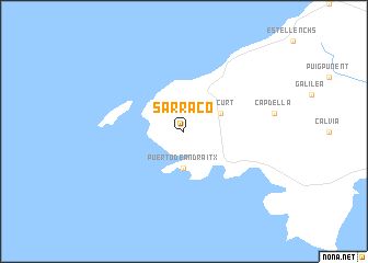 map of SʼArracó