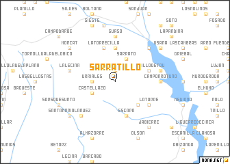 map of Sarratillo
