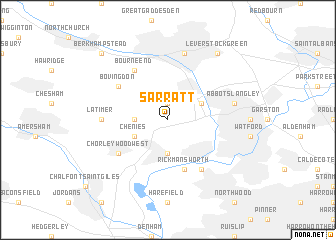 map of Sarratt
