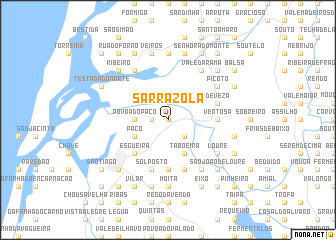 map of Sarrazola